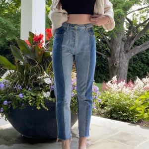 Pacsun Two-Tone Jeans